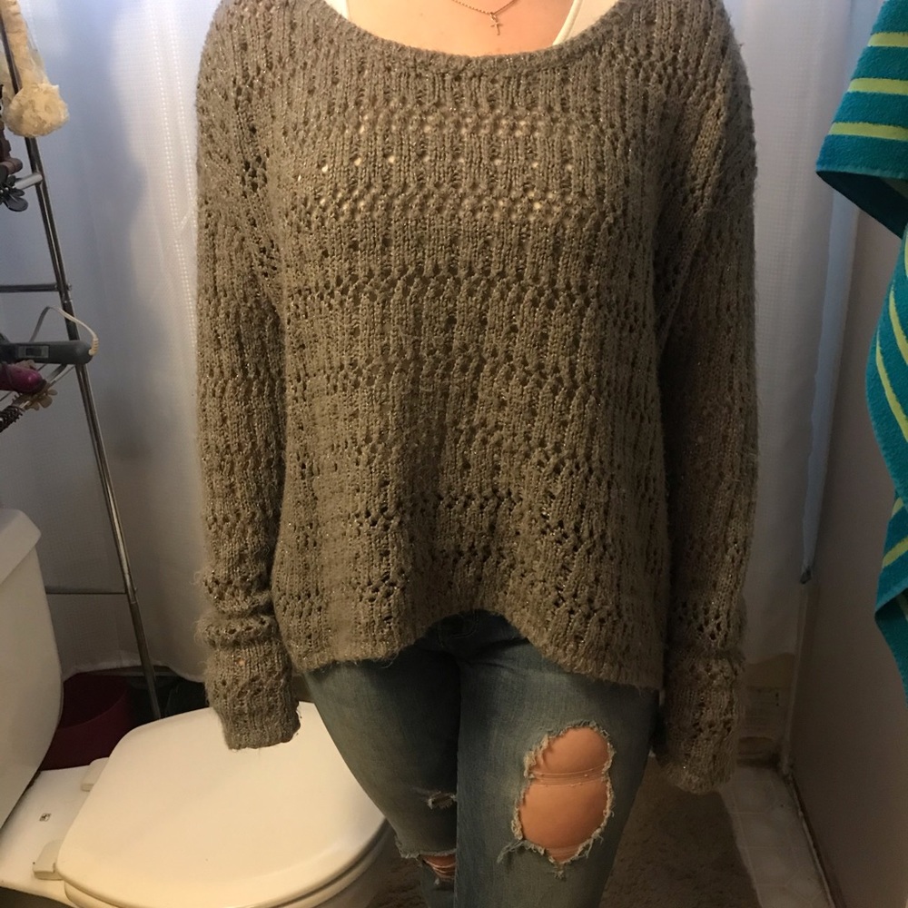 Oversized Grey seater